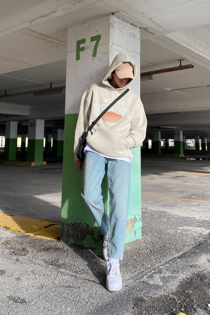 BEHVAIOR BASKILI OVERSIZE HOODIE