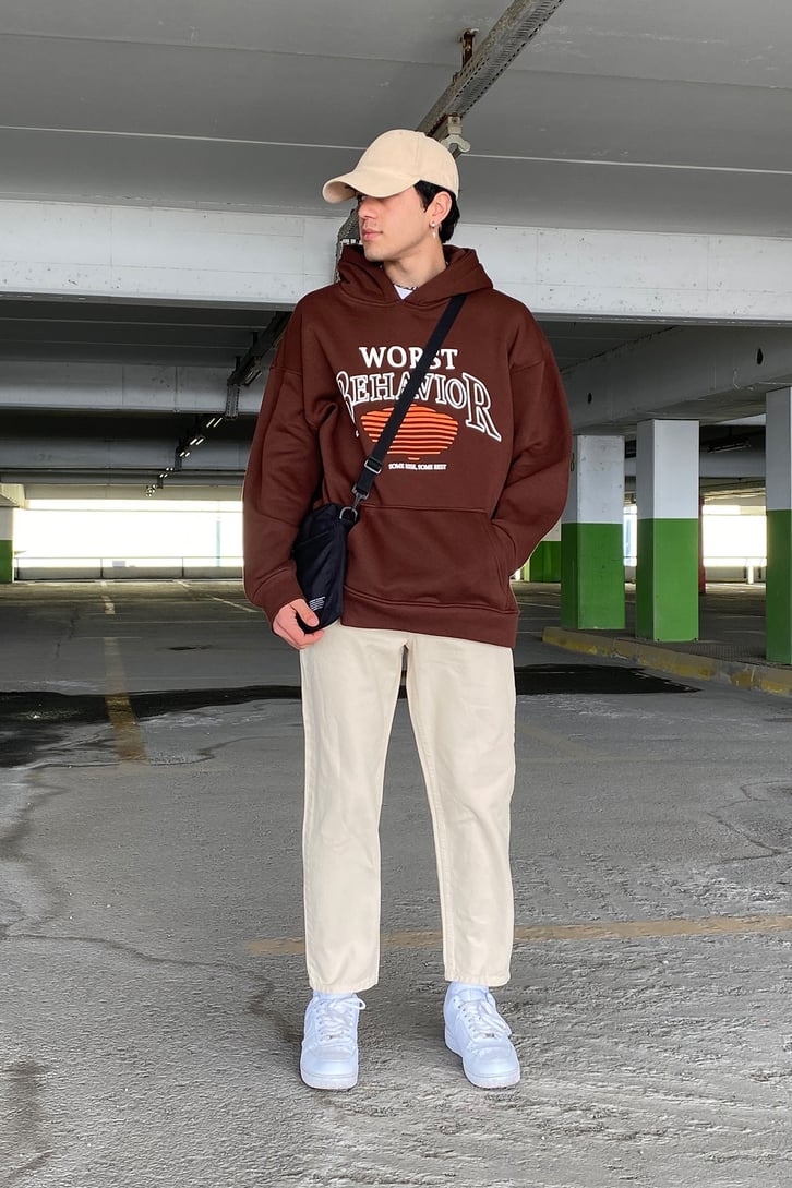 BEHVAIOR BASKILI OVERSIZE HOODIE