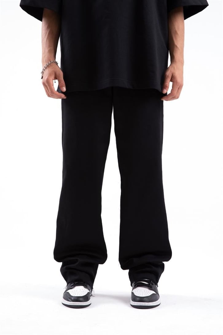 Bel Bağcıklı Kumaş Pantolon