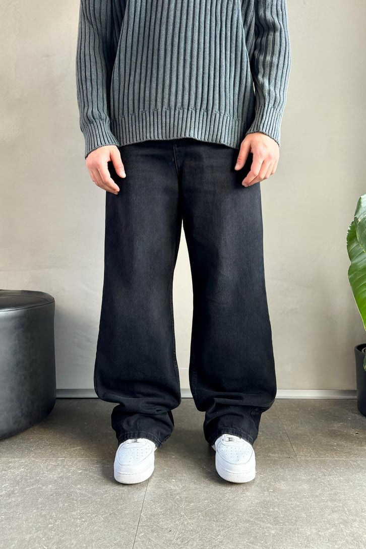 Bel Kemerli Baggy Jean