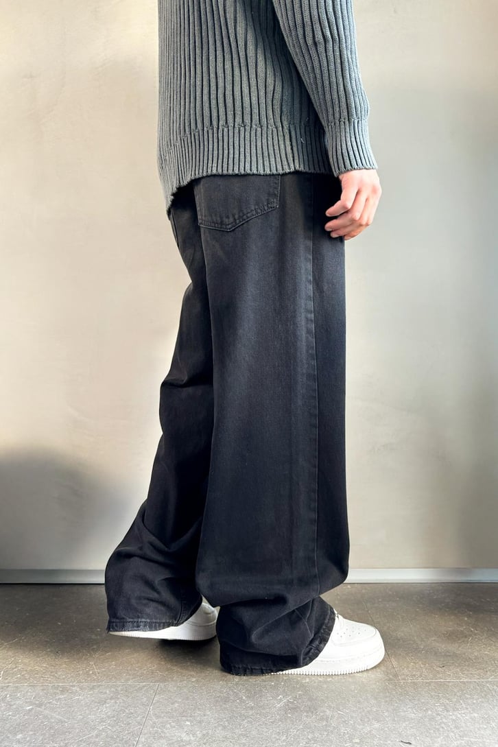 Bel Kemerli Baggy Jean