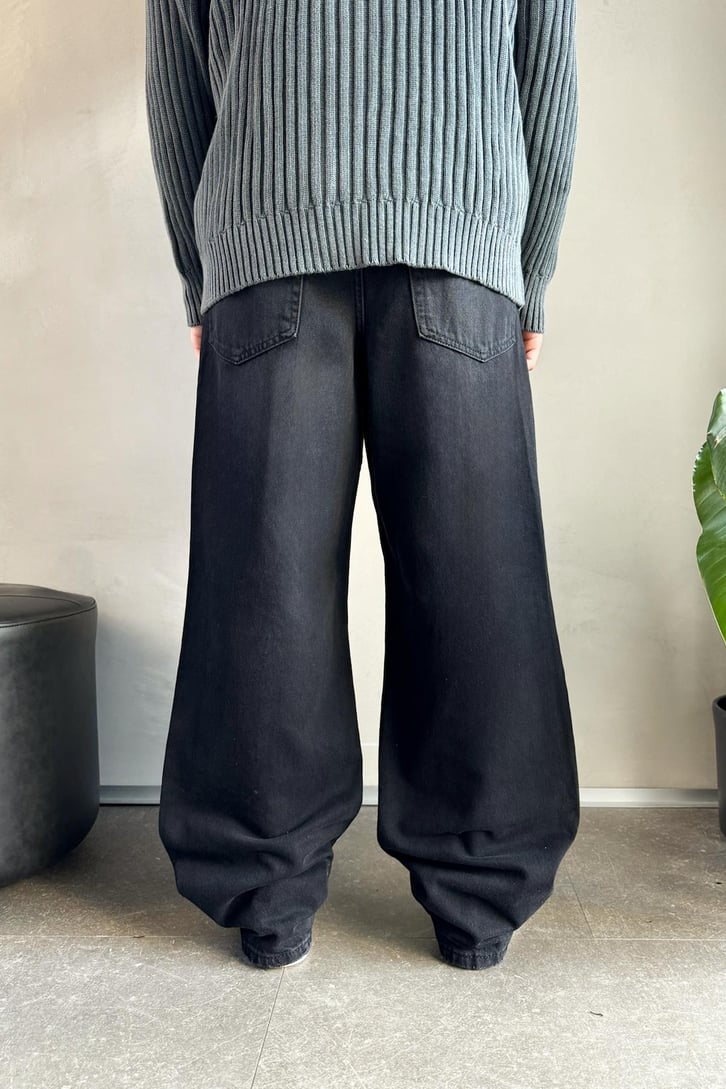 Bel Kemerli Baggy Jean