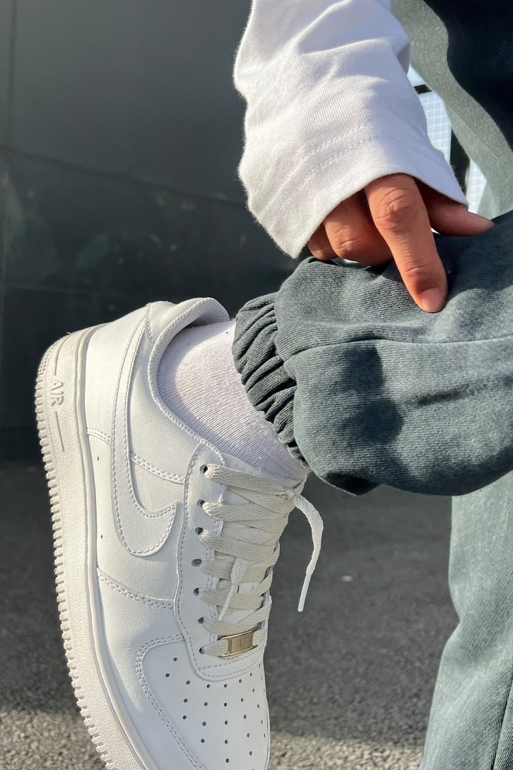 Bel Lastikli Acid Wash Jogger Eşofman Altı