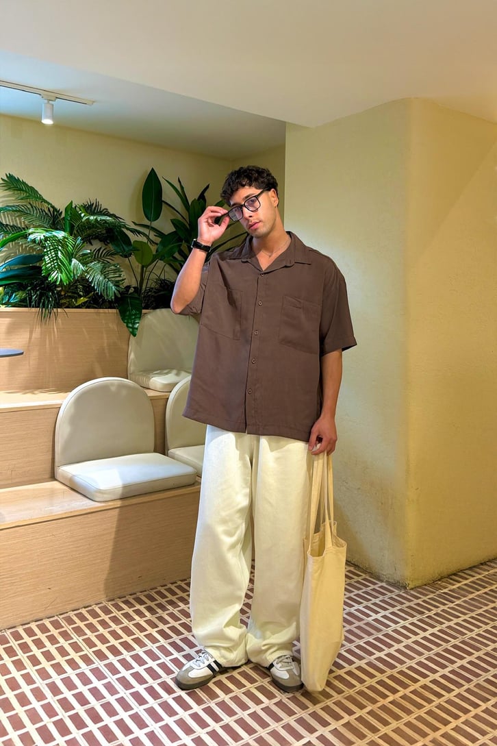 Bel Lastikli Baggy Pantolon