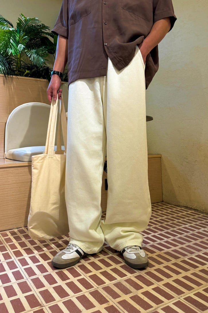 Bel Lastikli Baggy Pantolon
