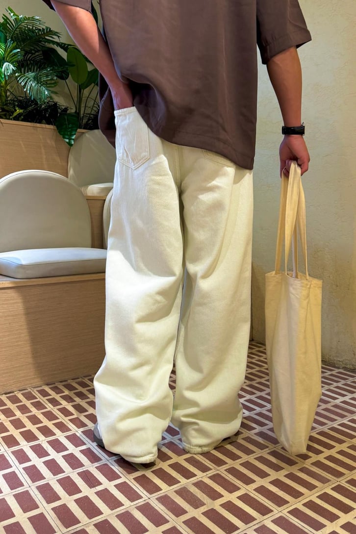 Bel Lastikli Baggy Pantolon