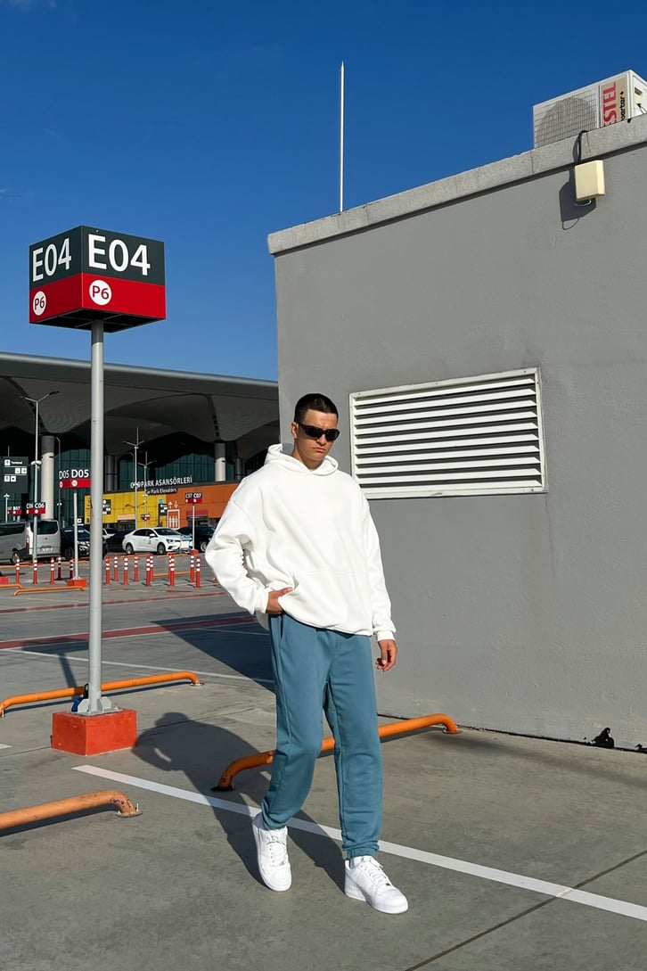 Bel Lastikli Basic Jogger Fit Eşofman Altı