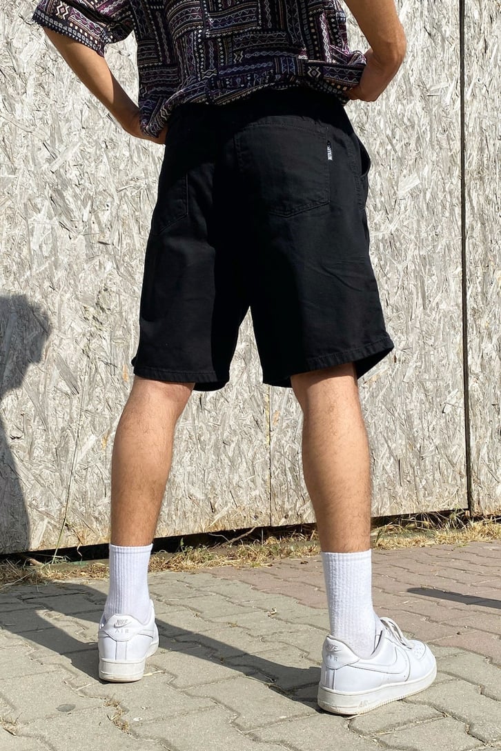 Bel Lastikli Basic Kot Şort