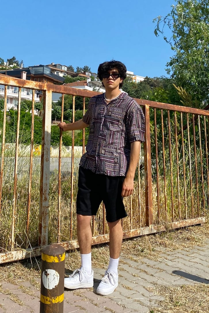 Bel Lastikli Basic Kot Şort