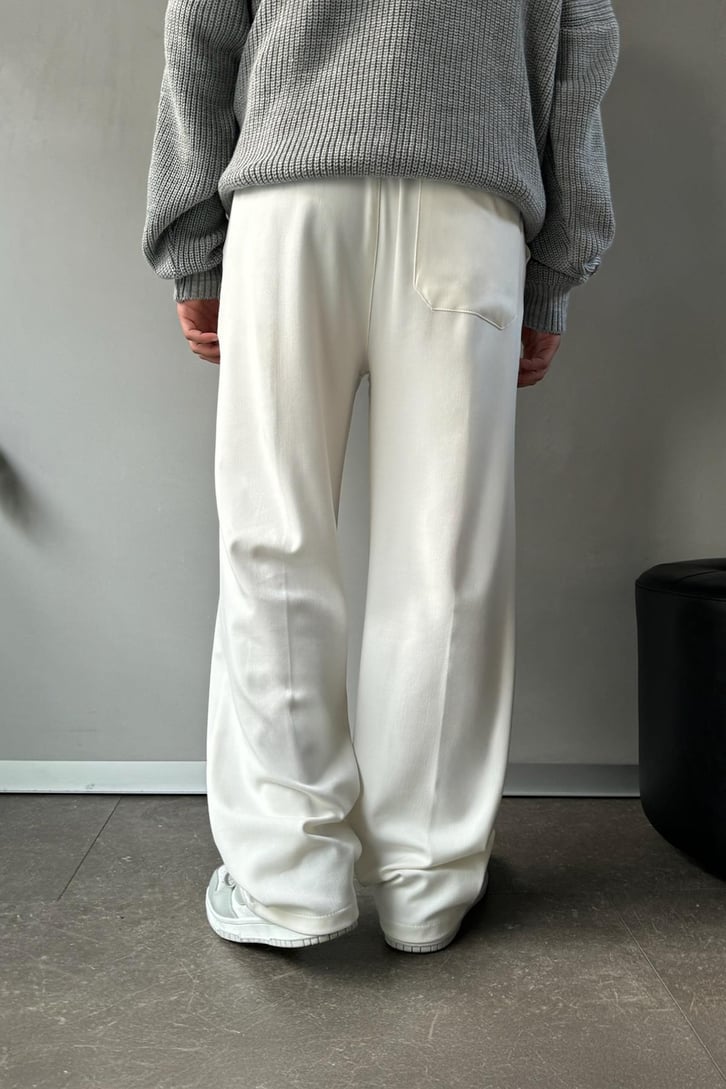 Bel Lastikli Basic Kumaş Pantolon