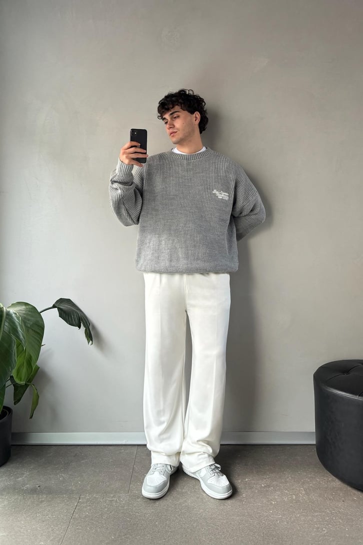 Bel Lastikli Basic Kumaş Pantolon