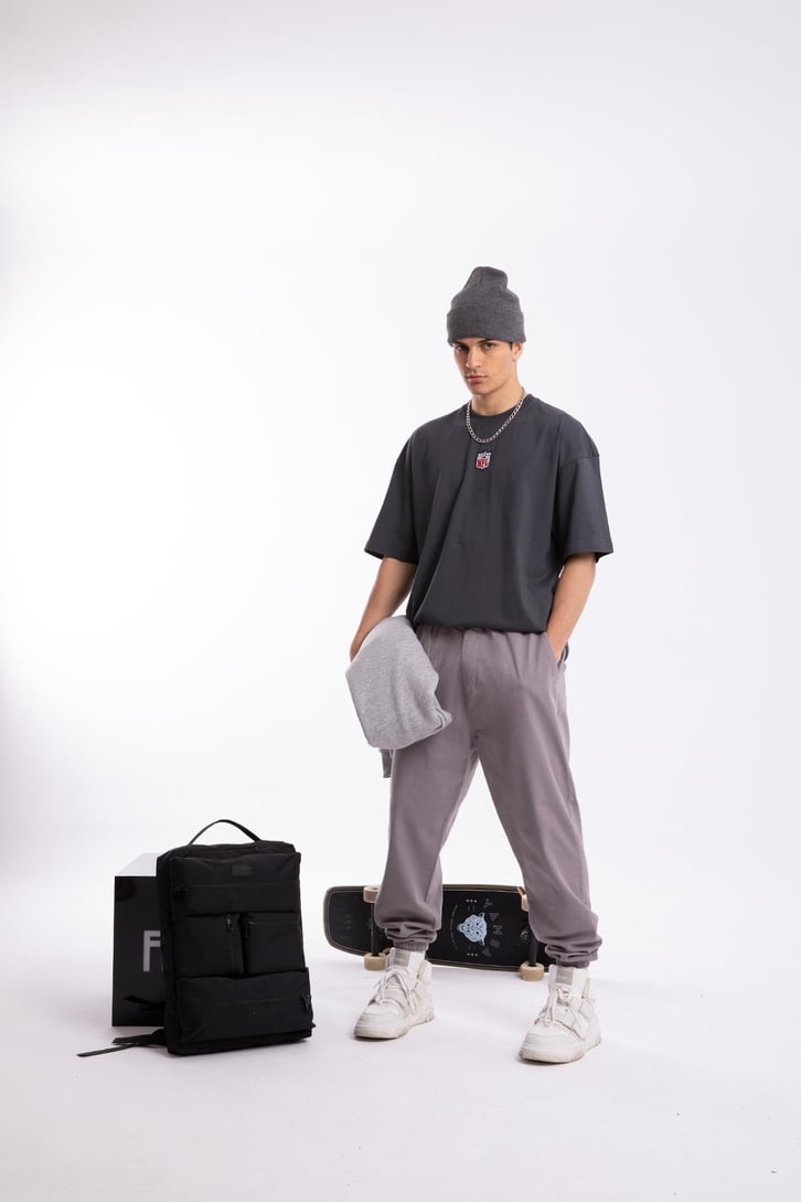 Bel Lastikli Jogger Pantolon
