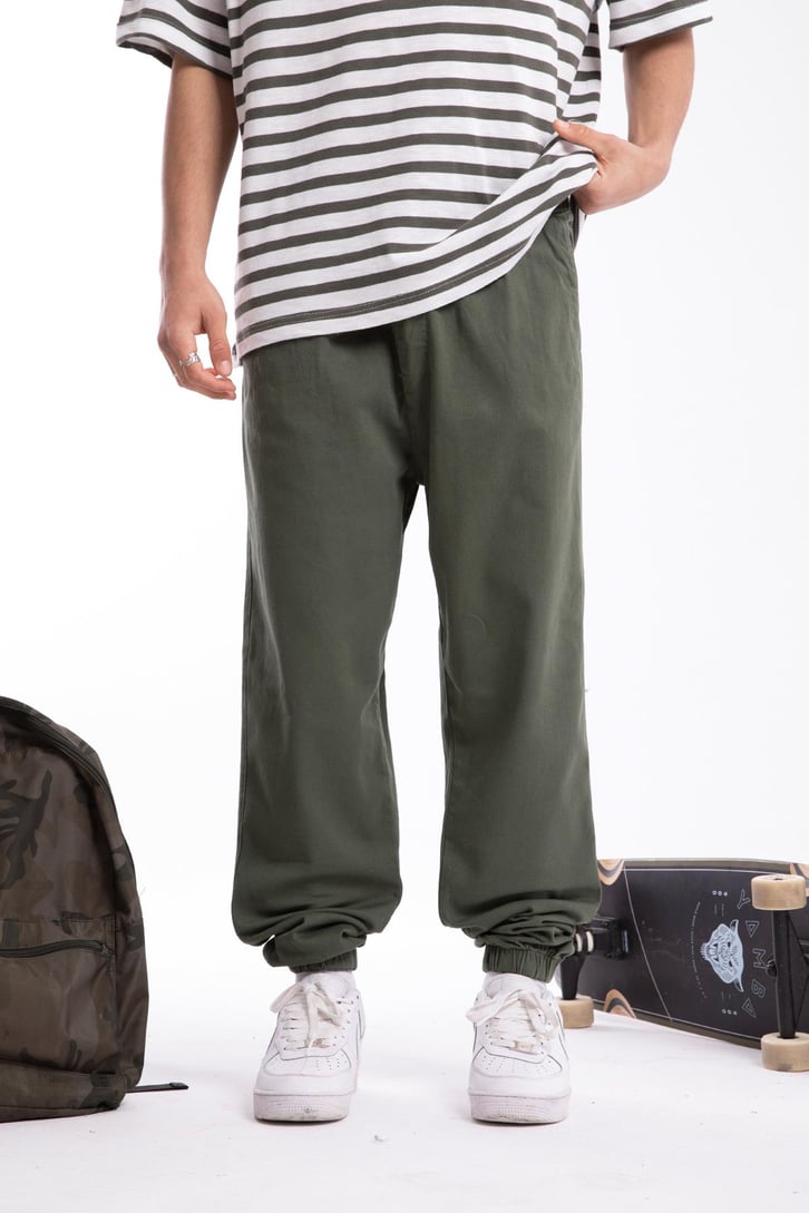 Bel Lastikli Jogger Pantolon
