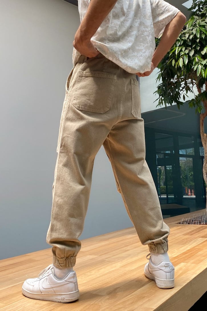 Bel Lastikli Jogger Pantolon