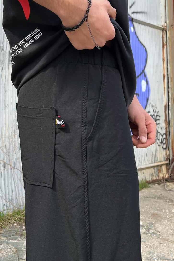 Bel Lastikli  Paraşüt Pantolon