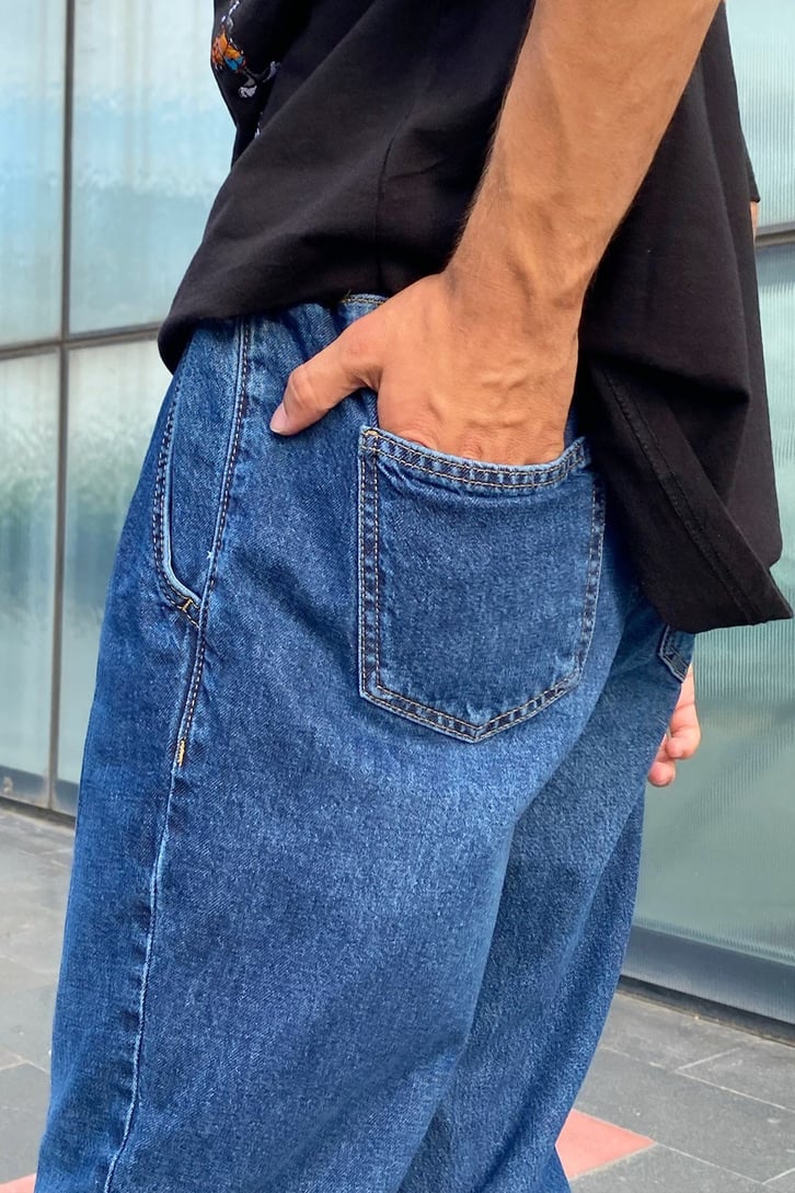 Bel Lastikli Regular Fit Jean