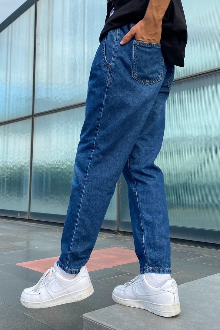 Bel Lastikli Regular Fit Jean