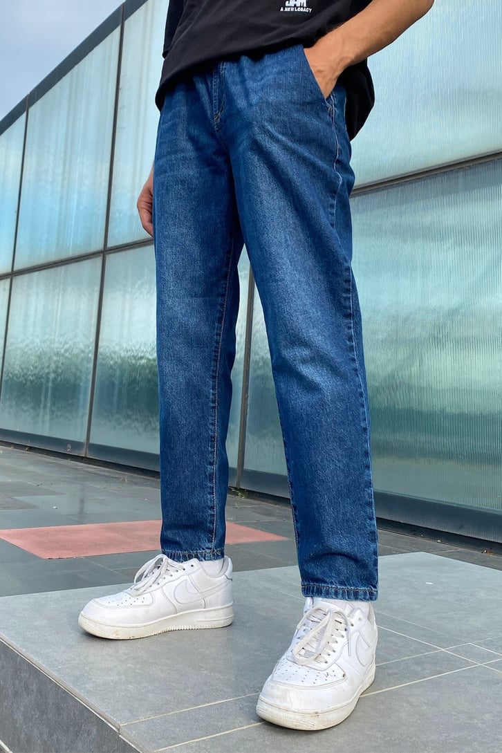 Bel Lastikli Regular Fit Jean