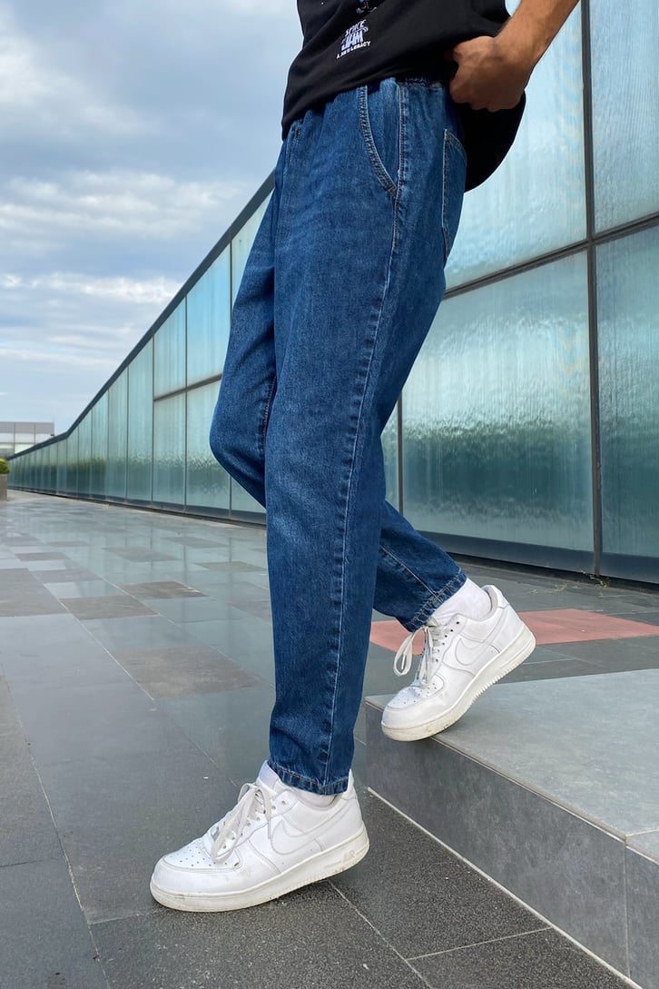 Bel Lastikli Regular Fit Jean