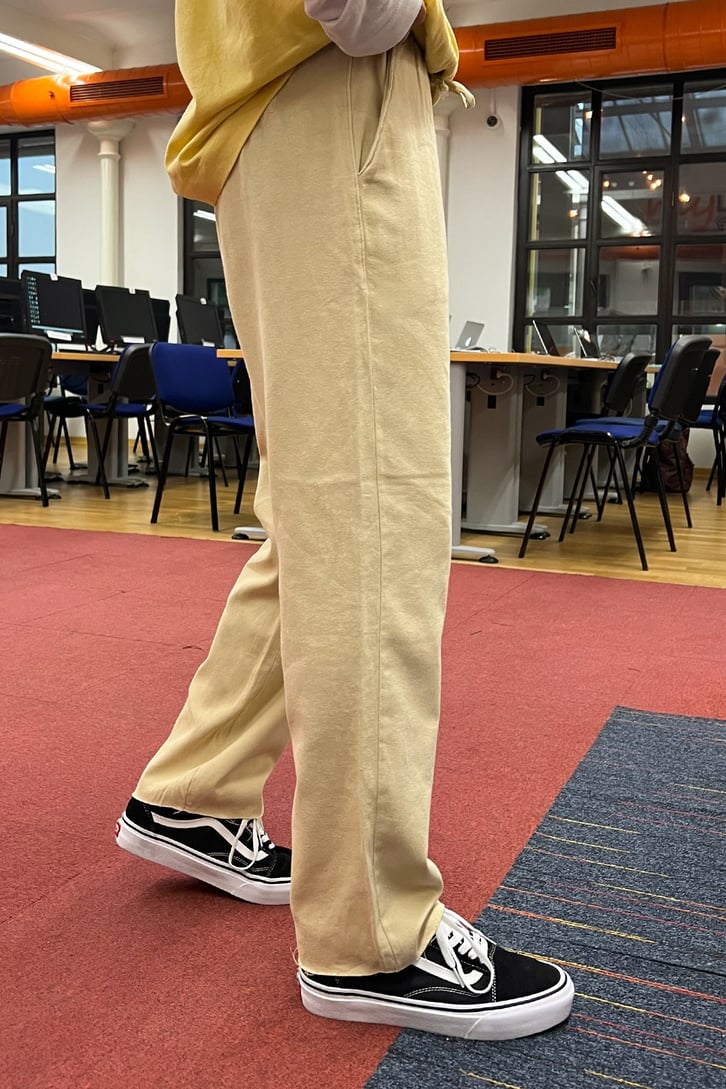 Bel Lastikli Regular Fit Pantolon