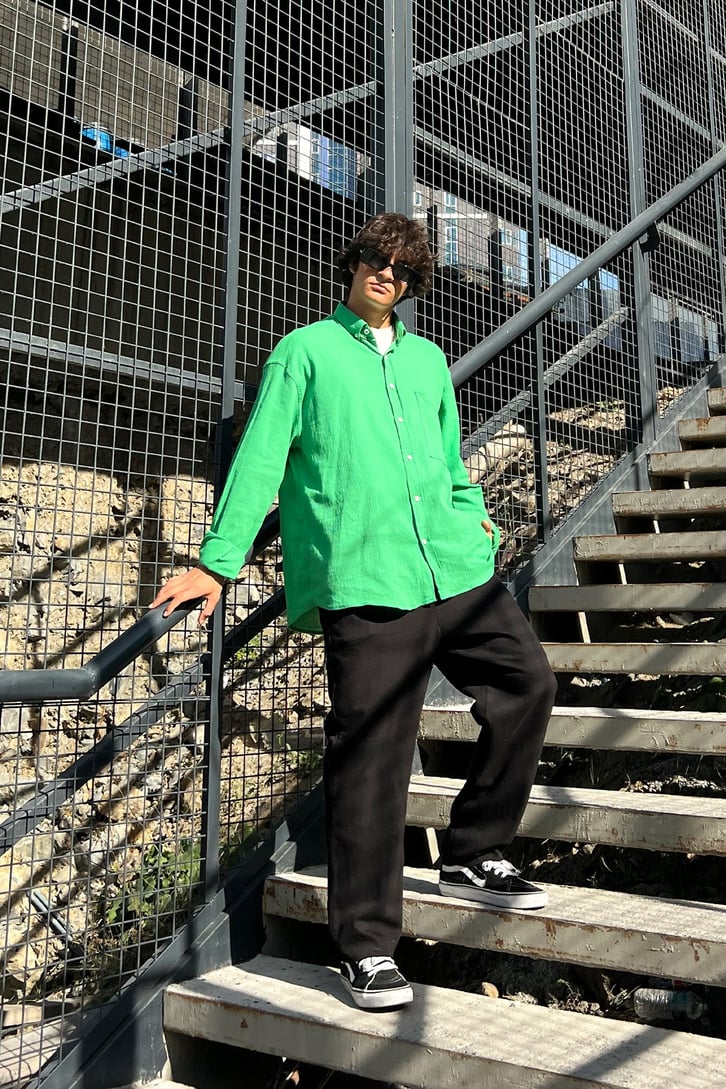 Bel Lastikli Regular Fit Pantolon