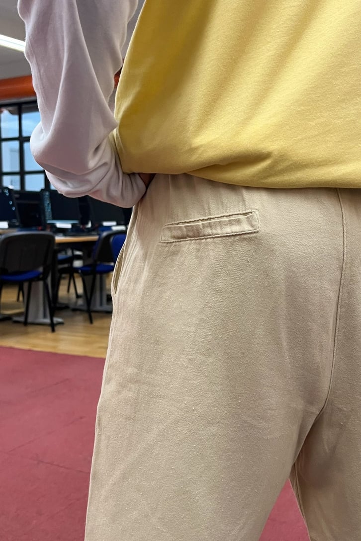 Bel Lastikli Regular Fit Pantolon