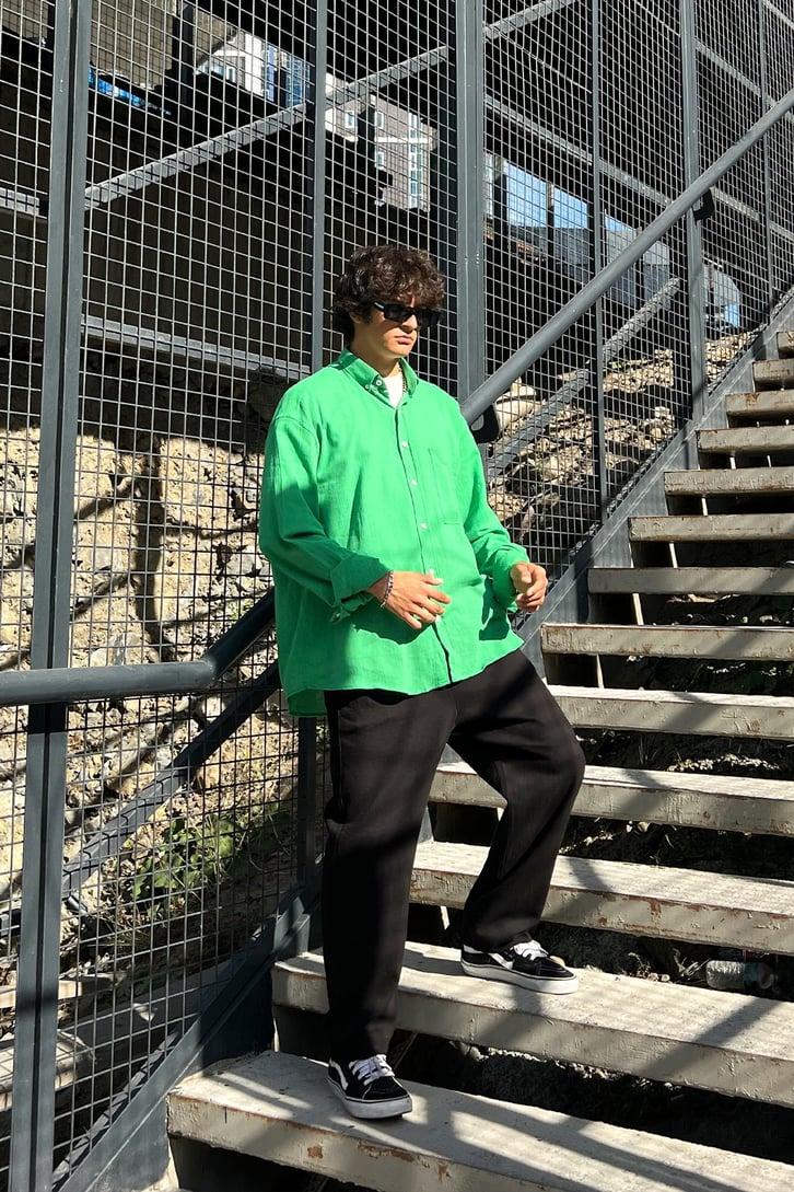 Bel Lastikli Regular Fit Pantolon