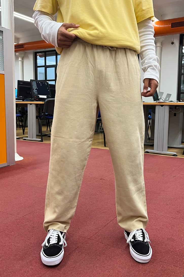 Bel Lastikli Regular Fit Pantolon