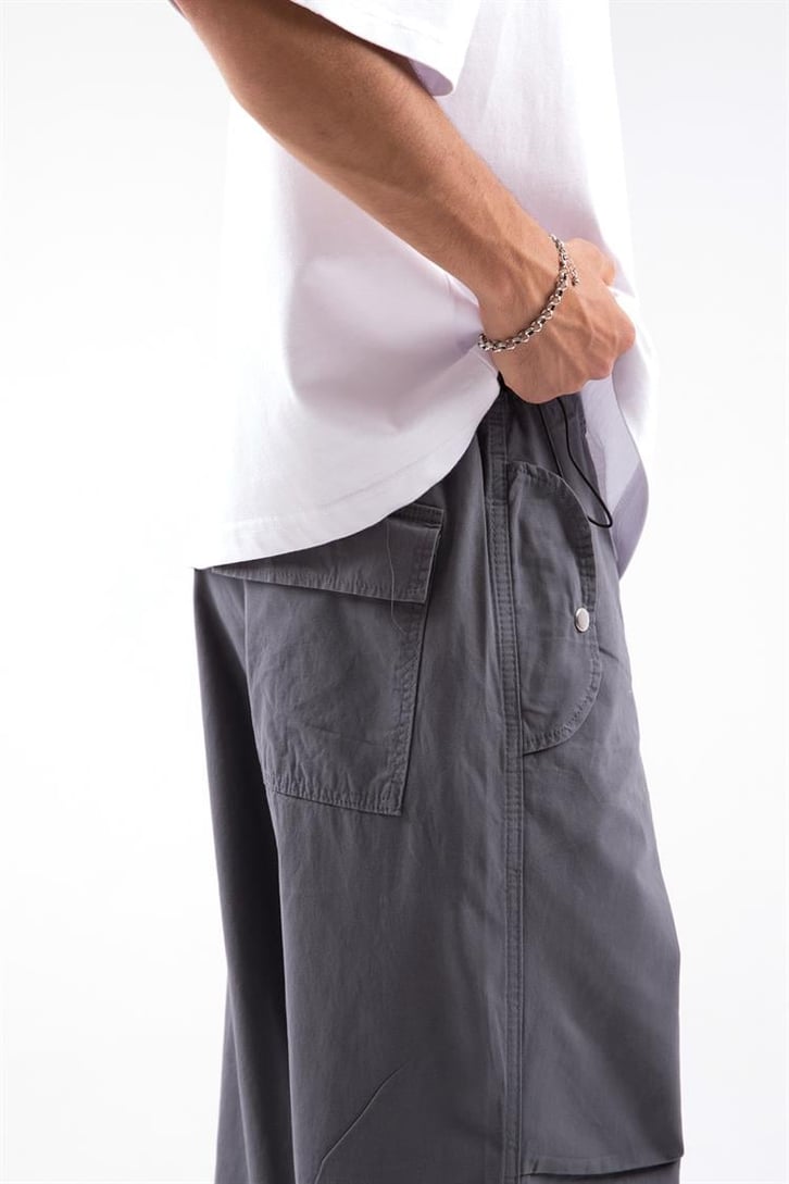 Bel - Paça Lastikli Paraşüt Pantolon