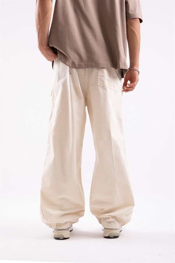 Bel - Paça Lastikli Paraşüt Pantolon