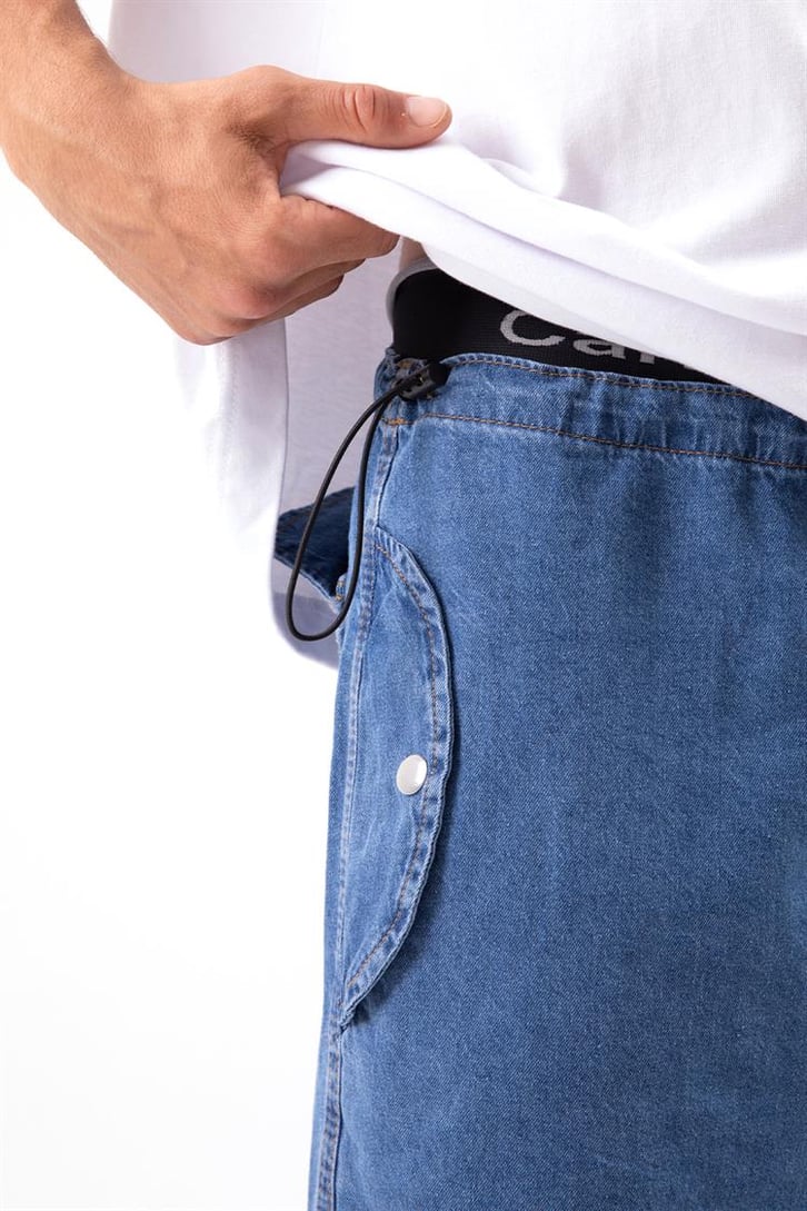 Bel - Paça Lastikli Paraşüt Pantolon