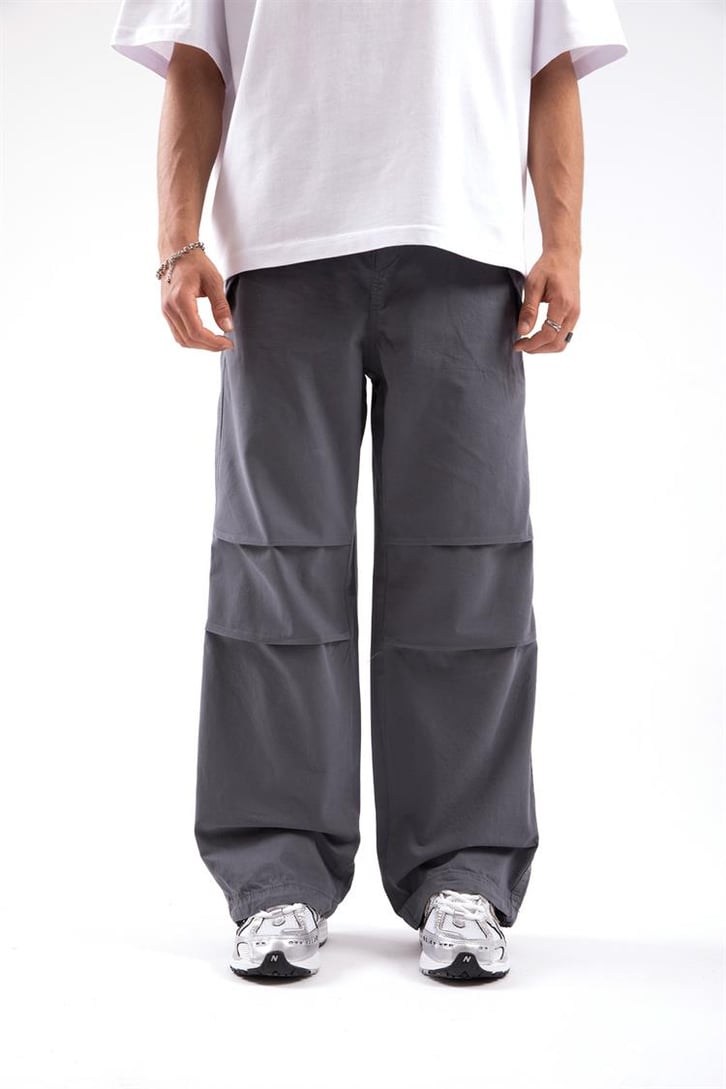 Bel - Paça Lastikli Paraşüt Pantolon
