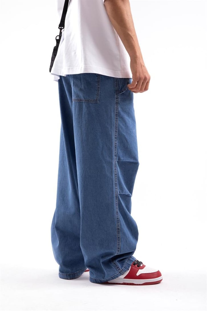 Bel - Paça Lastikli Paraşüt Pantolon