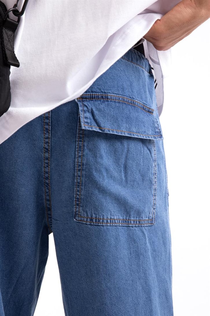 Bel - Paça Lastikli Paraşüt Pantolon