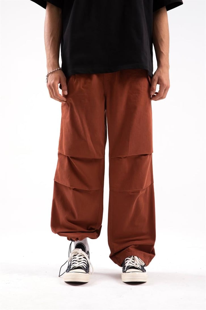 Bel - Paça Lastikli Paraşüt Pantolon