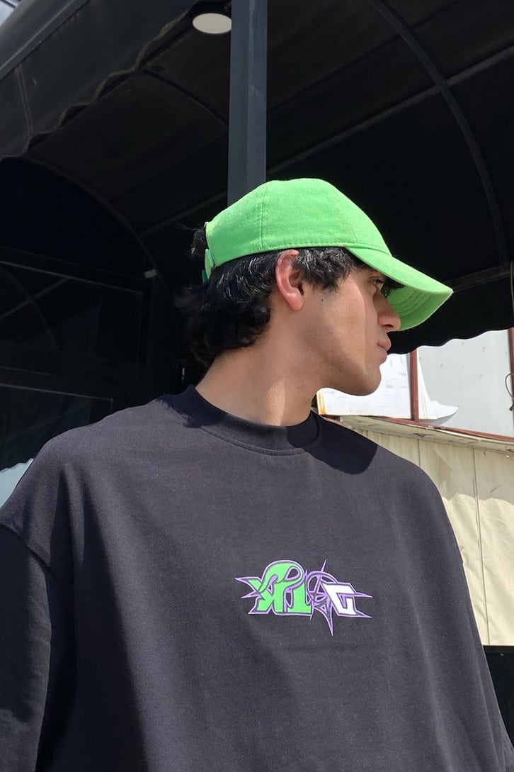 Beta Versions Baskılı Oversize Tshirt