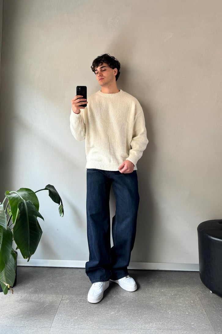 Bisiklet Yaka Basic Kazak