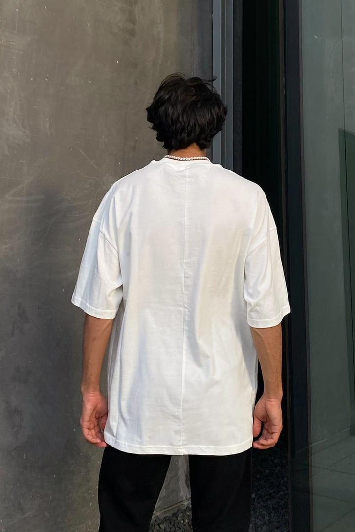 Black Air Graffiti Bakılı Oversize Tshirt
