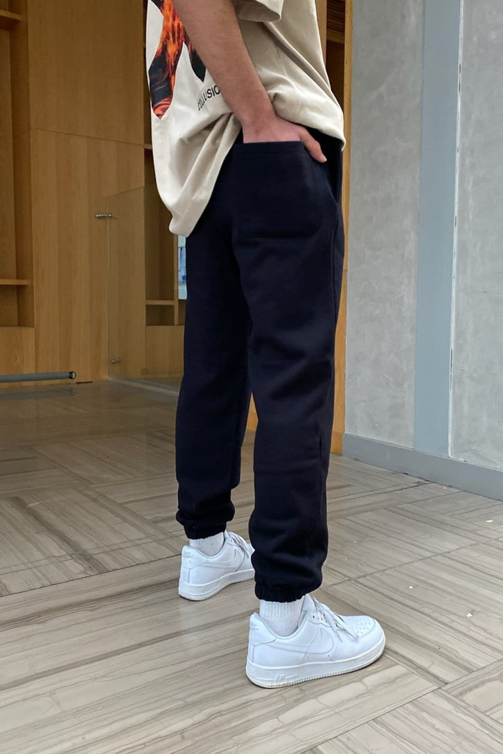 Black Hole Oversize Basic Sweatpant