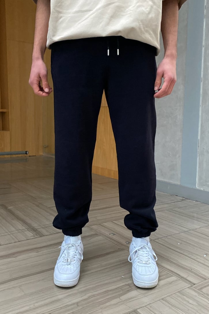 Black Hole Oversize Basic Sweatpant