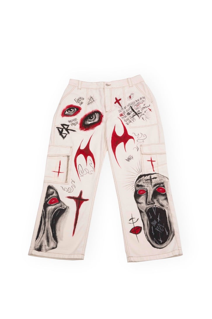 Blood Art Custom Pants