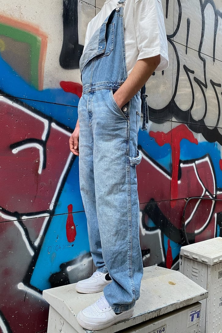 Blue Denim Premium Salopet