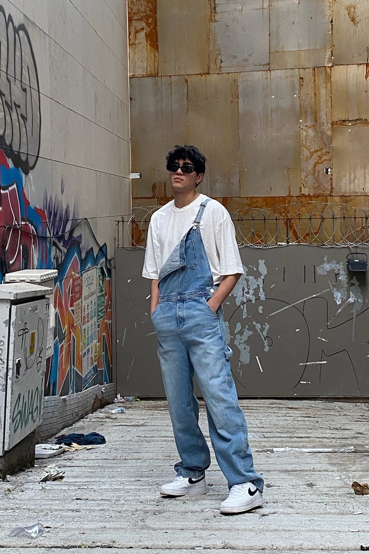 Blue Denim Premium Salopet