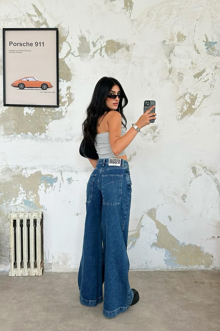 Bob Baskılı Crop