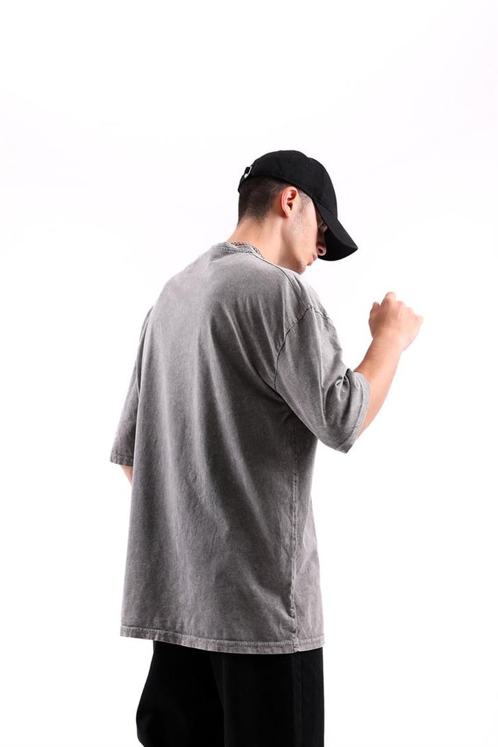 Born Again Vintage Acid Wash Oversize Tshirt