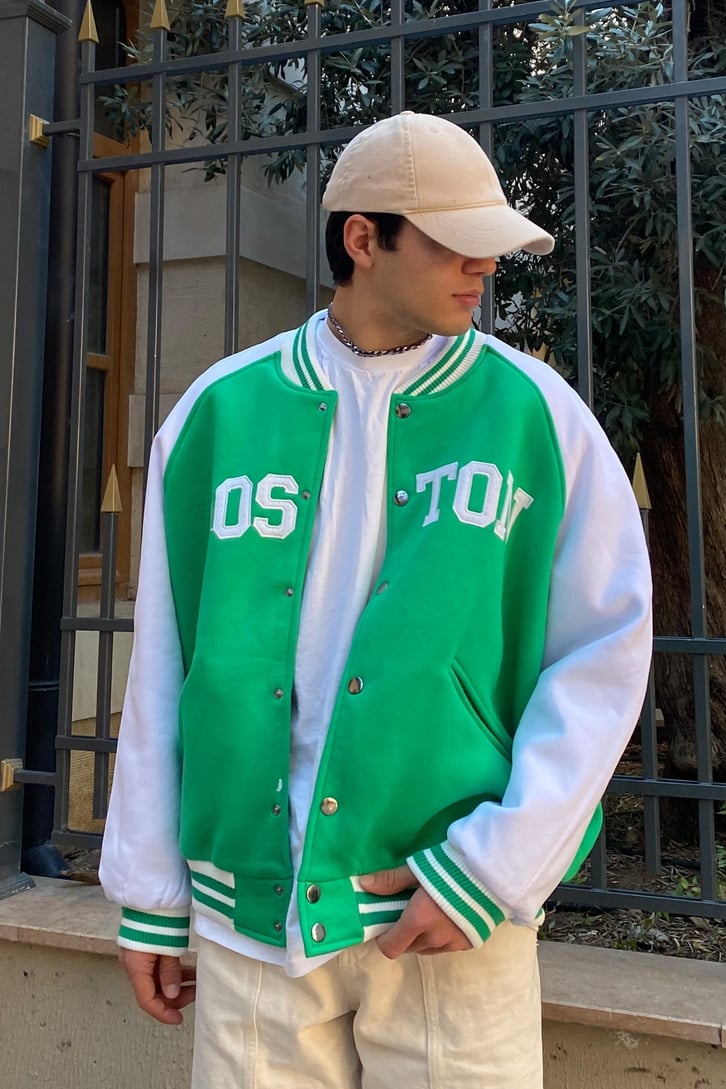 Boston Celtics Oversize Collage Jacket