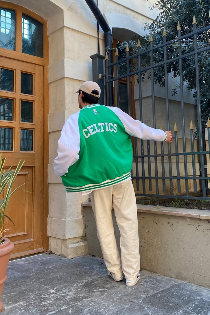 Boston Celtics Oversize Collage Jacket