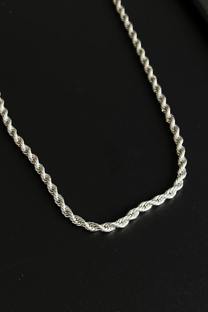 Bract Chain Gümüş Rengi Bileklik