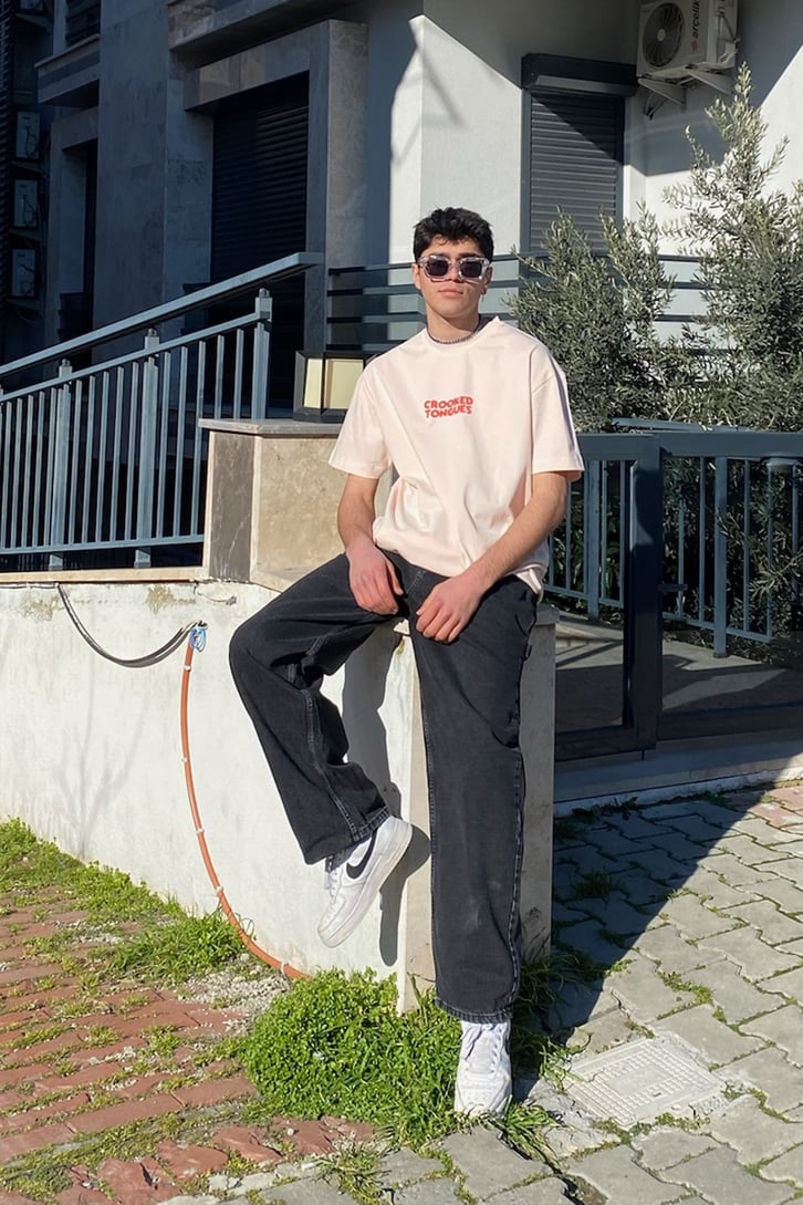 Bros Sauce Oversize Printed Tee