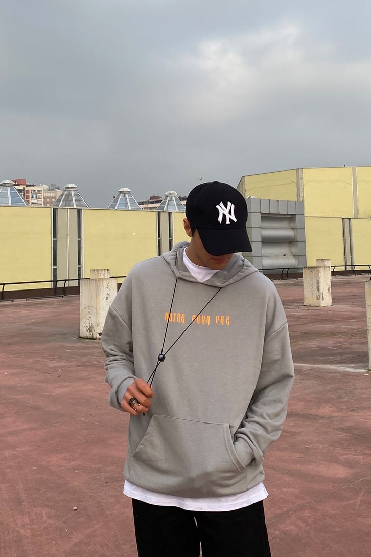 BURN OF SINNERS BASKILI OVERSIZE HOODIE